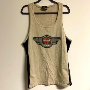 Vintage Harley Davidson 95th Anniversary Men Tank - Large
